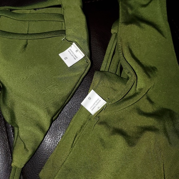 Brand NEW Army Green Strappy Swimsuit - Picture 3 of 6